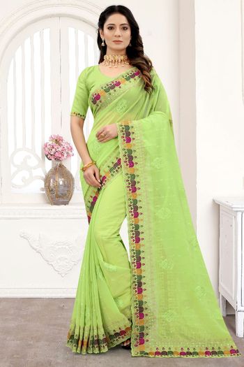 Georgette Designer Saree SR04690774