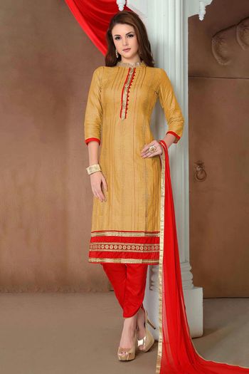 Glaze Cotton Unstitched Straight Suit SM03230772