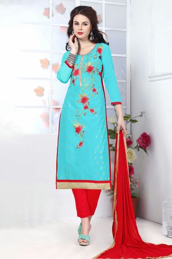 Glaze Cotton Unstitched Straight Suit SM03230808