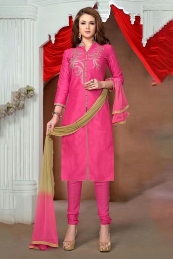 Glaze Cotton Unstitched Straight Suit SM03230771