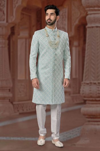 Jacquard Stitched Sherwani KP04126250