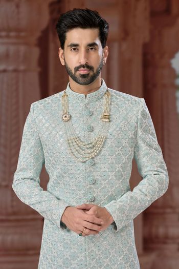 Jacquard Stitched Sherwani KP04126250