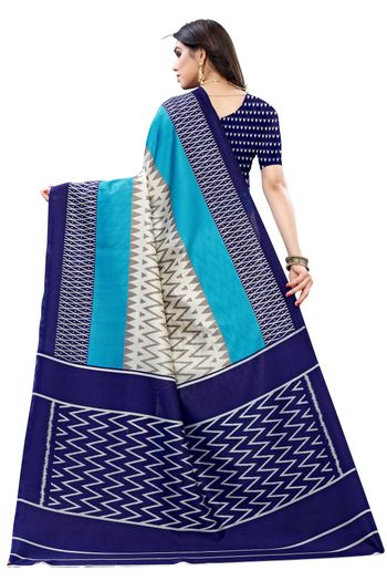 Khadi Silk Casual Wear Printed Saree SR05170458