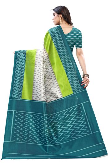 Khadi Silk Casual Wear Printed Saree SR05170459