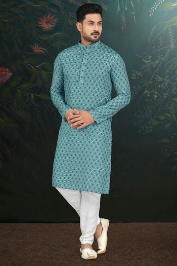 Rayon Stitched Kurta Pajama KP04126163