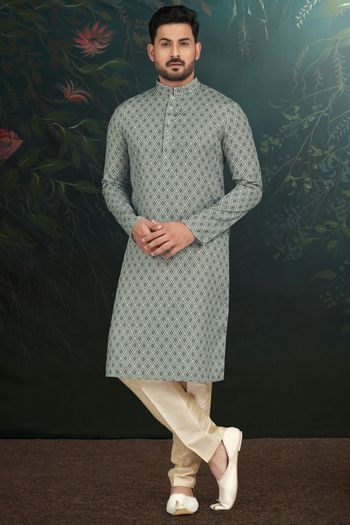 Rayon Stitched Kurta Pajama KP04126165