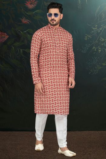 Rayon Stitched Kurta Pajama KP04126159