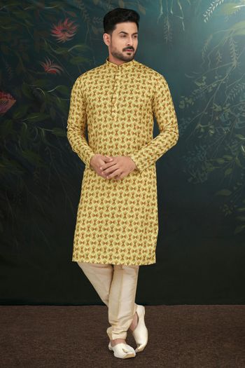 Rayon Stitched Kurta Pajama KP04126164