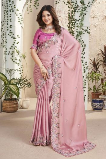 Samo Satin Designer Saree SR00491501