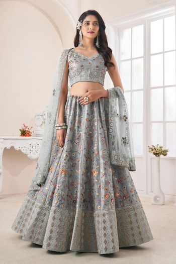 Art Silk Embroidery Lehenga Choli LD04901248