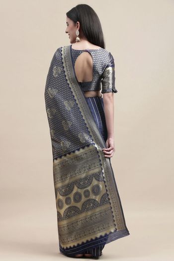 Banarasi Silk Woven Work Casual Wear Saree SR03231728