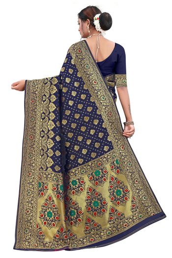 Banarasi Silk Woven Work Casual Wear Saree SR03231816