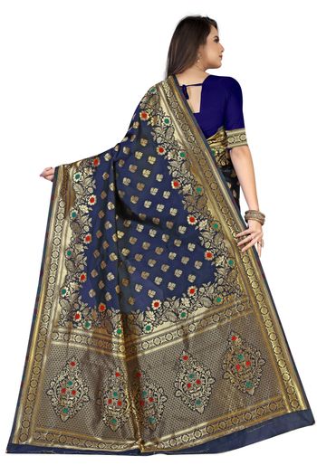 Banarasi Silk Woven Work Casual Wear Saree SR03231824
