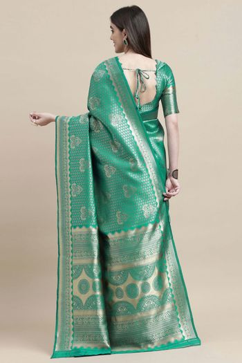 Banarasi Silk Woven Work Casual Wear Saree SR03231730