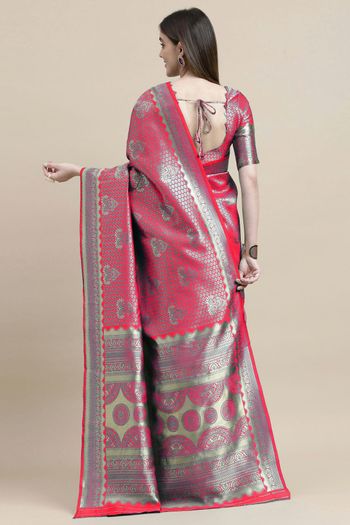 Banarasi Silk Woven Work Casual Wear Saree SR03231727