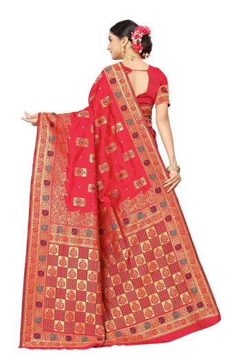 Banarasi Silk Woven Work Casual Wear Saree SR03231807