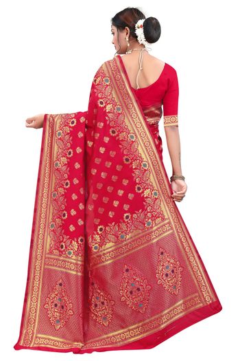 Banarasi Silk Woven Work Casual Wear Saree SR03231820