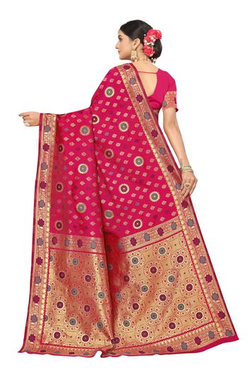 Banarasi Silk Woven Work Casual Wear Saree SR03231826