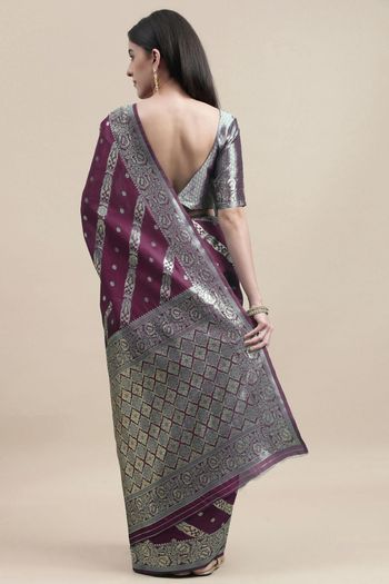 Banarasi Silk Woven Work Casual Wear Saree SR03231733