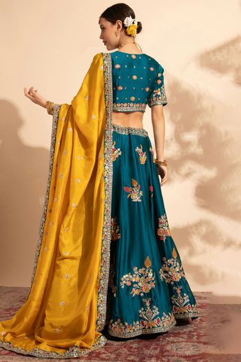 Banglori Silk Embroidery Lehenga Choli LD03880526