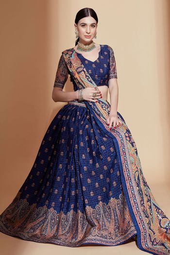 Chinon Embroidery Lehenga Choli LD03880564