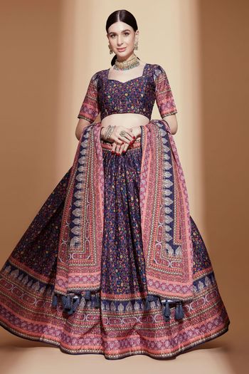 Chinon Embroidery Lehenga Choli LD03880562