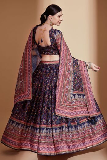 Chinon Embroidery Lehenga Choli LD03880562