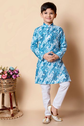 Cotton Embroidery Work Kurta Pajama BK05820587