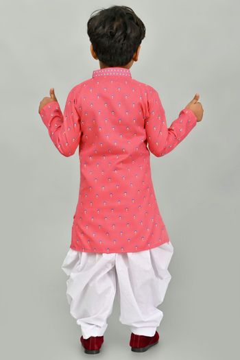 Cotton Printed Dhoti Kurta BK05820005