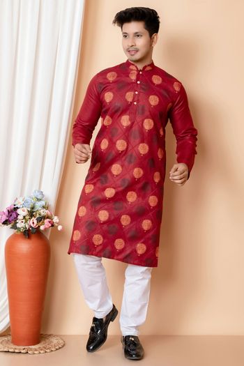 Cotton Printed Kurta Pajama KP05820482