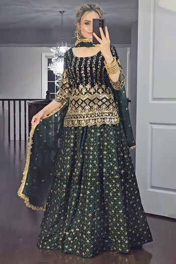 Faux Georgette Embroidery Lehenga Choli LD03880501