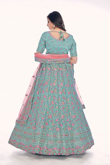 Gota Silk Embroidery Lehenga Choli LD04901174