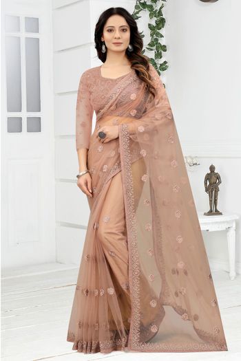 Net Designer Saree SR01541366