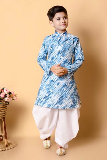 Rayon Cotton Embroidery Dhoti Kurta BK05820029