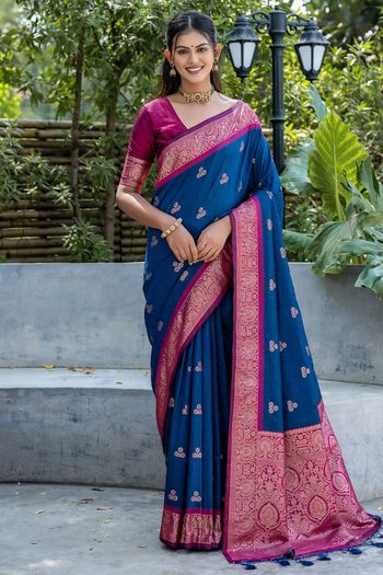 Banarasi Silk Woven Saree SR05800214