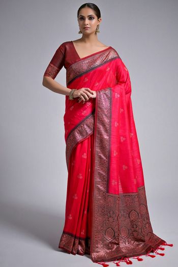 Banarasi Silk Woven Saree SR05800215