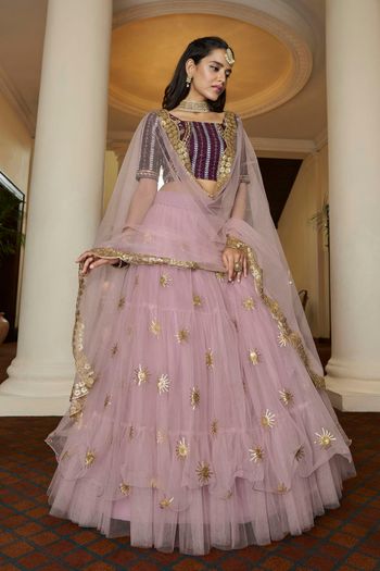 Butterfly Net Semi Stitched Designer Lehenga Choli LD05730102