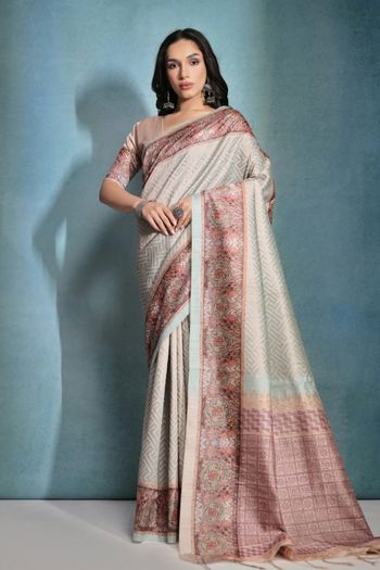 Cotton Silk Handloom Woven Saree SR05800519