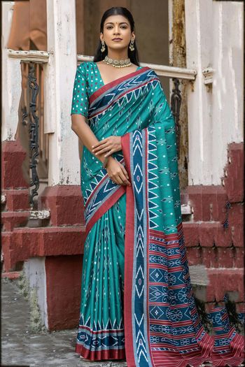 Cotton Silk Woven Saree SR05800200