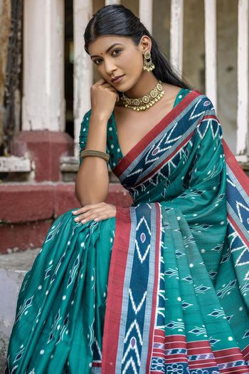 Cotton Silk Woven Saree SR05800200