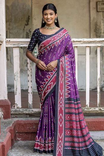 Cotton Silk Woven Saree SR05800201