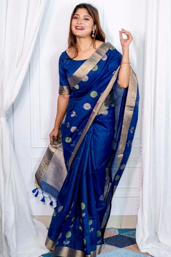 Cotton Silk Zari Woven Saree SR05800314