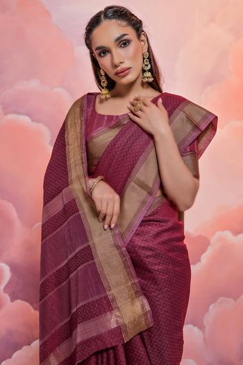 Cotton Woven Saree SR05800246