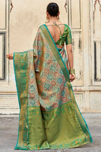 Dharmavaram Silk Woven Work Saree SR01353407