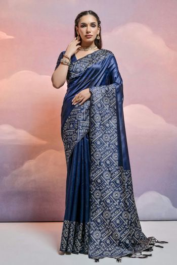 Handloom Raw Silk Handloom Woven Saree SR05800491