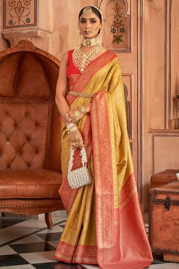 Patola Silk Woven Work Saree SR01353400