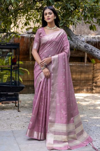 Pure Cotton Handloom Woven Saree SR05800476