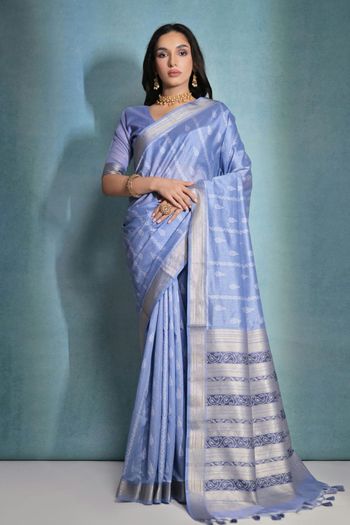 Raw Silk Handloom Woven Saree SR05800503