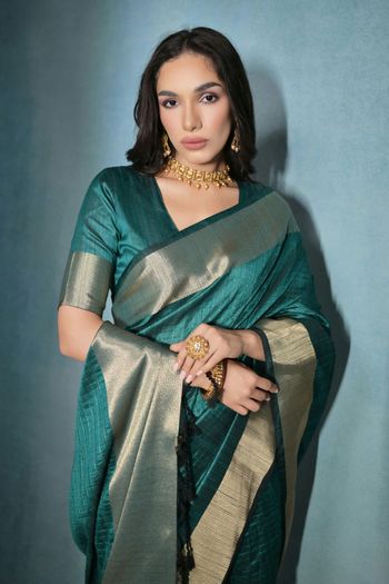 Raw Silk Handloom Woven Saree SR05800500