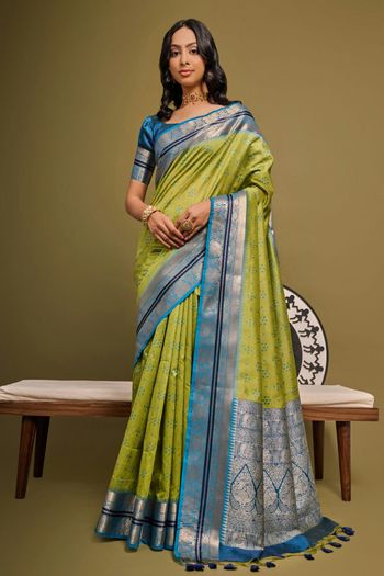 Raw Silk Handloom Woven Saree SR05800531